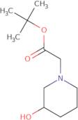 tert-Butyl 2-(3-hydroxypiperidin-1-yl)acetate