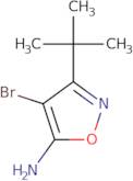 4-Bromo-3-tert-butyl-1,2-oxazol-5-amine