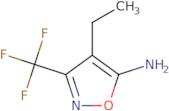 4-Ethyl-3-(trifluoromethyl)-1,2-oxazol-5-amine