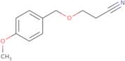 3-[(4-Methoxyphenyl)methoxy]propanenitrile