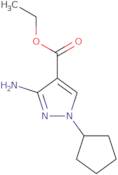 Ethyl 3-amino-1-cyclopentyl-1H-pyrazole-4-carboxylate