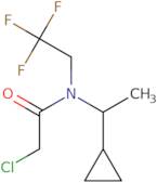 2-Chloro-N-(1-cyclopropylethyl)-N-(2,2,2-trifluoroethyl)acetamide