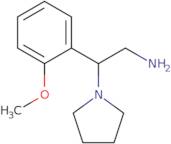 2-(2-Methoxyphenyl)-2-(pyrrolidin-1-yl)ethan-1-amine