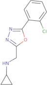 N-{[5-(2-Chlorophenyl)-1,3,4-oxadiazol-2-yl]methyl}cyclopropanamine