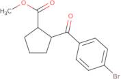 (1R,2R)-Methyl 2-(4-bromobenzoyl)cyclopentanecarboxylate