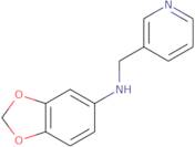 N-[(Pyridin-3-yl)methyl]-2H-1,3-benzodioxol-5-amine