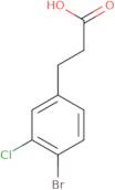 3-(4-Bromo-3-chlorophenyl)propanoic acid