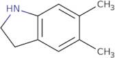 5,6-Dimethyl-2,3-dihydro-1H-indole