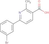 6-(3-Bromophenyl)-2-methylpyridine-3-carboxylic acid