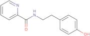 N-[2-(4-Hydroxyphenyl)ethyl]pyridine-2-carboxamide