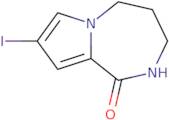 8-Iodo-1H,2H,3H,4H,5H-pyrrolo[1,2-a][1,4]diazepin-1-one