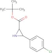 Trans-tert-butyl 3-(4-chlorophenyl)aziridine-2-carboxylate