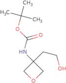 tert-Butyl N-[3-(2-hydroxyethyl)oxetan-3-yl]carbamate