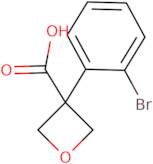 3-(2-Bromophenyl)oxetane-3-carboxylic acid