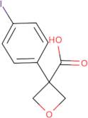 3-(4-Iodophenyl)oxetane-3-carboxylic acid