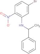 5-Bromo-2-nitro-N-[(1R)-1-phenylethyl]aniline