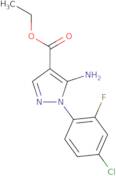 Ethyl 5-amino-1-(4-chloro-2-fluorophenyl)-1H-pyrazole-4-carboxylate