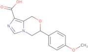 6-(4-Methoxyphenyl)-6,8-dihydro-5H-imidazo[5,1-c][1,4]oxazine-1-carboxylic acid