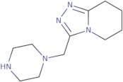 3-(Piperazin-1-ylmethyl)-5,6,7,8-tetrahydro[1,2,4]triazolo[4,3-a]pyridine