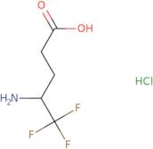 (R)-4-Amino-5,5,5-trifluoropentanoic acid hydrochloride