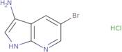 5-Bromo-1H-pyrrolo[2,3-b]pyridin-3-amine hydrochloride