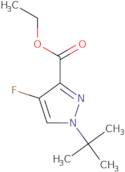 Ethyl 1-tert-butyl-4-fluoro-1H-pyrazole-3-carboxylate