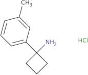 1-(3-Methylphenyl)cyclobutan-1-amine hydrochloride
