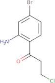 1-(2-amino-4-bromophenyl)-3-chloropropan-1-one