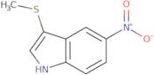 3-(methylthio)-5-nitro-1H-indole