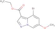 Ethyl 4-bromo-6-methoxypyrazolo[1,5-a]pyridine-3-carboxylate