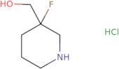 (3-Fluoropiperidin-3-yl)methanol hydrochloride
