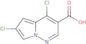 4,6-Dichloropyrrolo[1,2-b]pyridazine-3-carboxylic acid