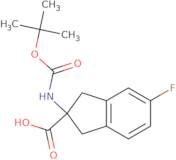 2-(boc-amino)-5-fluoro-2,3-dihydro-1h-indene-2-carboxylic acid