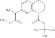 tert-Butyl 7-(1-methoxy-1-oxopropan-2-yl)-3,4-dihydro-1,8-naphthyridine-1(2H)-carboxylate