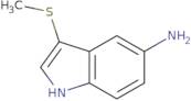 3-(Methylthio)-1H-indol-5-amine