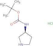 tert-butyl N-[(3S)-pyrrolidin-3-yl]carbamate hydrochloride