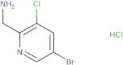 (5-Bromo-3-chloropyridin-2-yl)methanamine hydrochloride