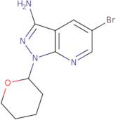 5-Bromo-1-(tetrahydro-2H-pyran-2-yl)-1H-pyrazolo[3,4-b]pyridin-3-amine