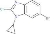 6-Bromo-2-chloro-1-cyclopropyl-1H-1,3-benzodiazole