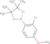 2-Chloro-4-methoxyphenylboronic acid pinacol ester