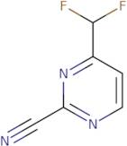 4-(difluoromethyl)pyrimidine-2-carbonitrile