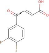 (2E)-4-(3,4-Difluorophenyl)-4-oxobut-2-enoic acid