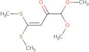 1,1-Dimethoxy-4,4-bis(methylsulfanyl)but-3-en-2-one