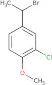 4-(1-Bromoethyl)-2-chloro-1-methoxybenzene