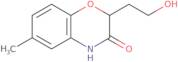 2-(2-Hydroxyethyl)-6-methyl-3,4-dihydro-2H-1,4-benzoxazin-3-one