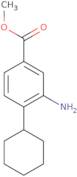 3-Amino-4-Cyclohexyl-Benzoic Acid Methyl Ester