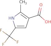 2-Methyl-5-(trifluoromethyl)-1H-pyrrole-3-carboxylic acid