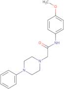 N-(4-Methoxyphenyl)-2-(4-phenylpiperazin-1-yl)acetamide