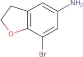 7-Bromo-2,3-dihydro-1-benzofuran-5-amine