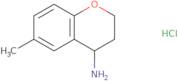 6-Methyl-chroman-4-ylamine hydrochloride